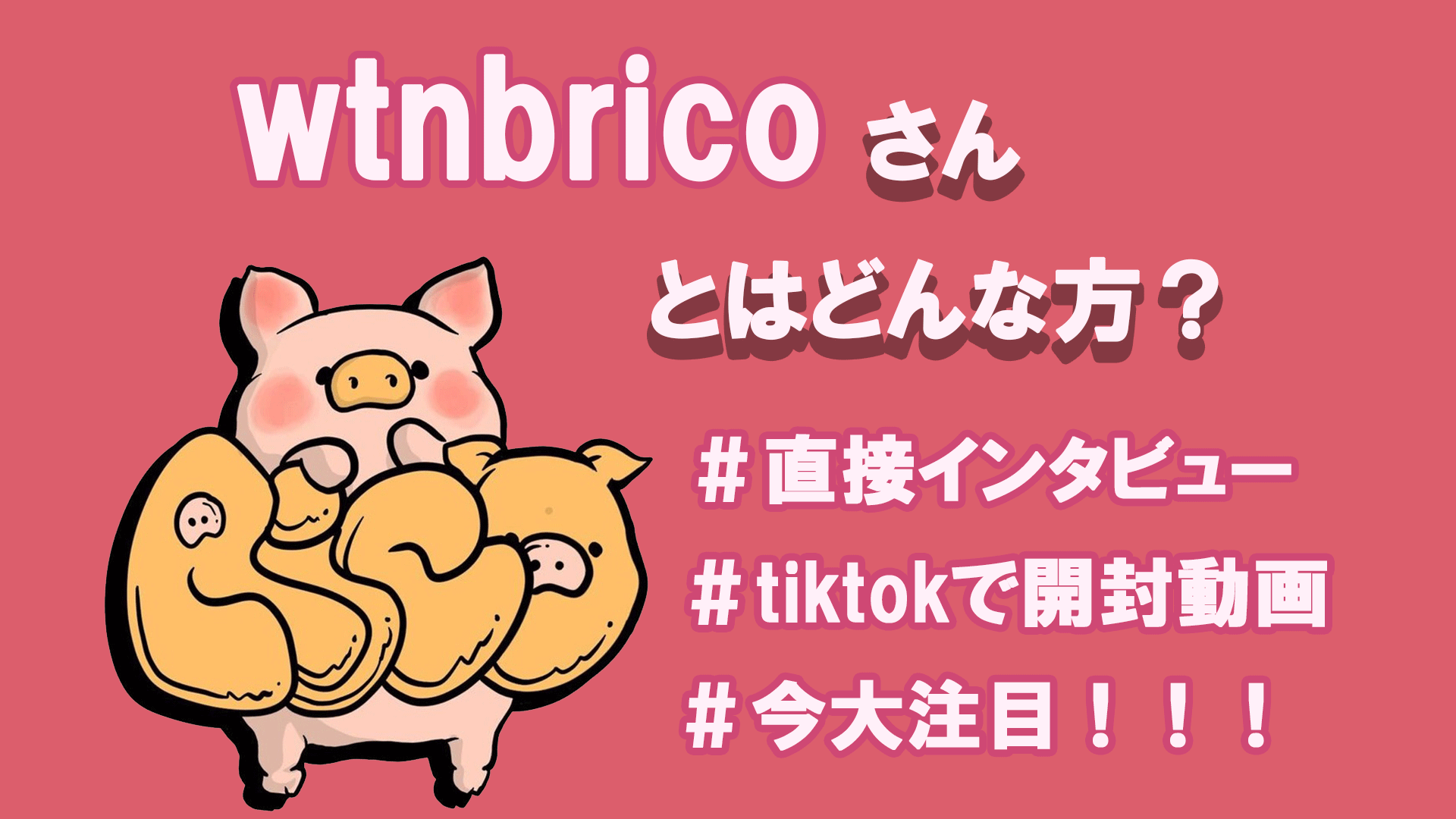 1ヶ月でフォロワー50倍 Tiktokフォロワー10万人越えのwtnbricoさんに伸びる秘訣を直撃 Tretoy Magazine トレトイマガジン