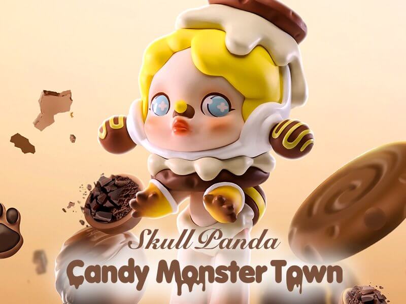 POPMART SKULLPANDA Candy Monster Town シリーズ