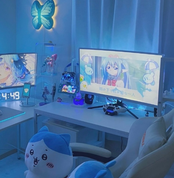 水色の部屋に合うおしゃれアイテムを紹介 ゲーマー女子特集 Tretoy Magazine トレトイマガジン